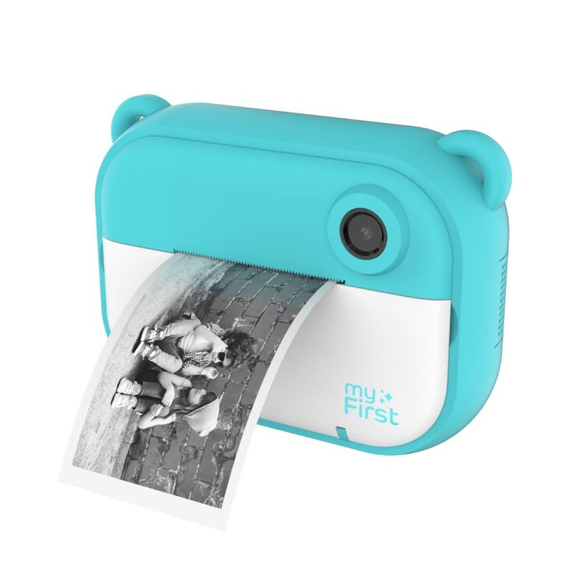 myFirst Insta 2 - Instant Print Camera for Kids, 12MP Photo 1080P Video, Gift for Boys Girls 4-12, microSD Card, Thermal Printing (Camera Only, Blue) - Image 4